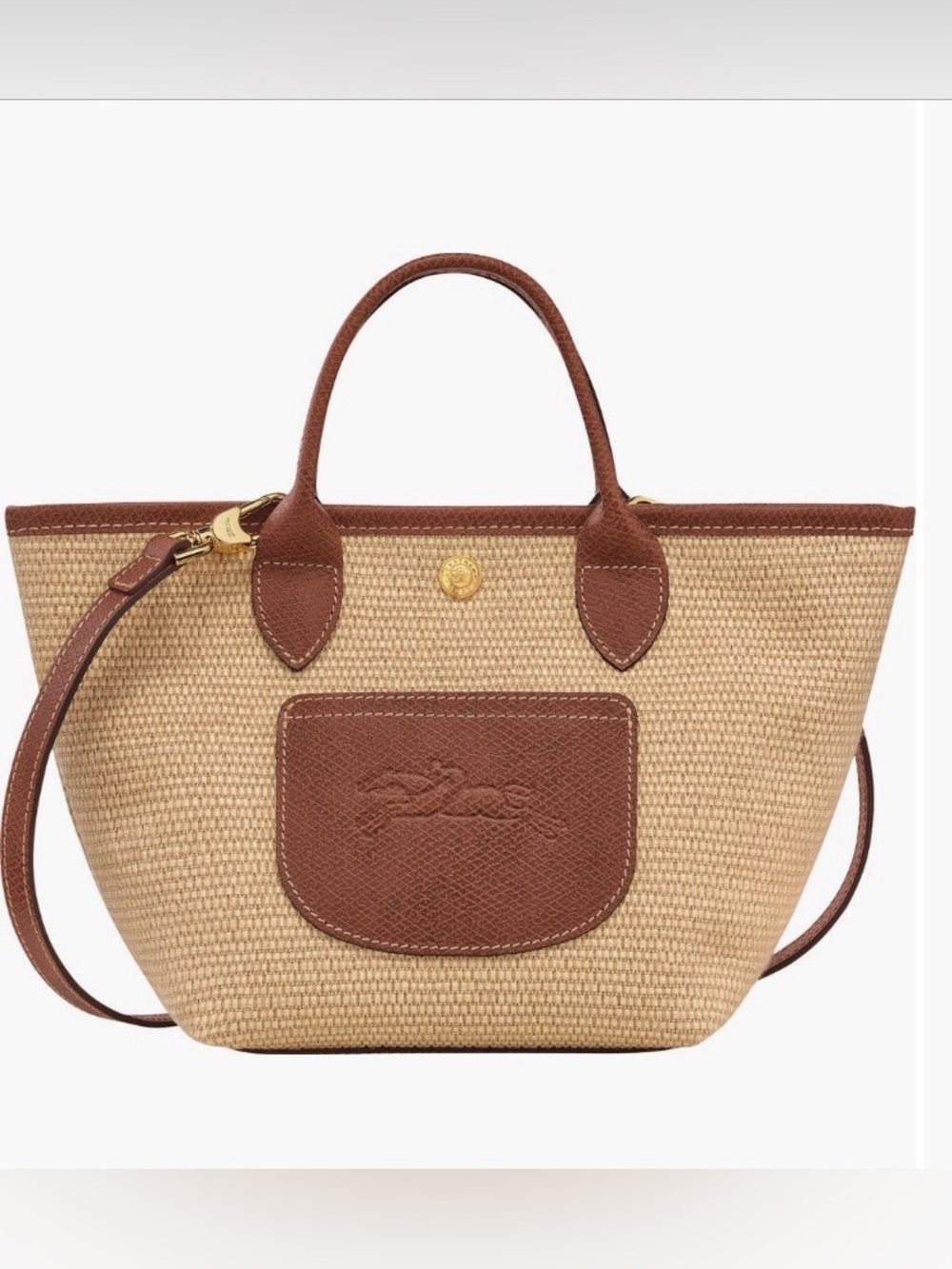 Longchamp extra small Le Pliage Panier top handle bag - Picture 2 of 12